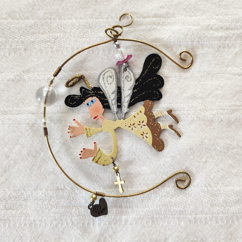 Karen Rossi Faith Angel Ornament